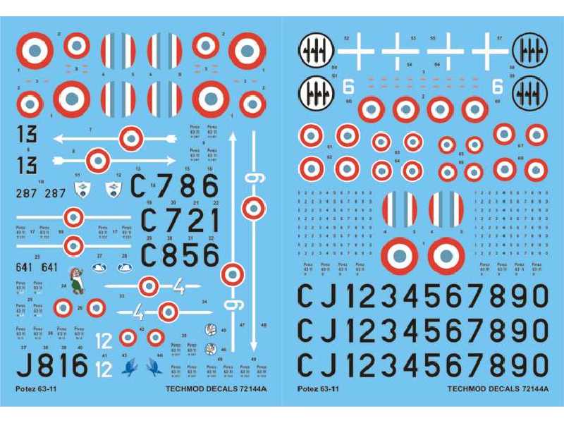 Kalkomania - Potez 63-11 - zdjęcie 1