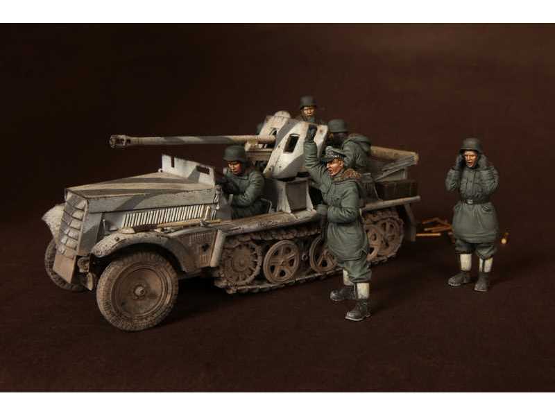 Crew For 5cm Pak 38 (Sf) Auf Zugkraftwagen 1t (For Dragon 6719 ) - zdjęcie 1 Crew For 5cm Pak 38 (Sf) Auf Zugkraftwagen 1t (For Dragon 6719 ) - zdjęcie 1