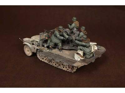 Crew For Sd.Kfz.10/4 Fur 2cm Flak 30 (For Dragon 6676) - zdjęcie 2