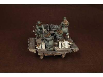 Crew For Sd.Kfz.10/4 Fur 2cm Flak 30 (For Dragon 6676) - zdjęcie 3