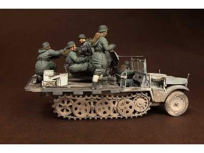 Crew For Sd.Kfz.10/4 Fur 2cm Flak 30 (For Dragon 6676) - zdjęcie 10