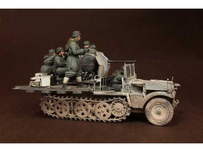 Crew For Sd.Kfz.10/4 Fur 2cm Flak 30 (For Dragon 6676) - zdjęcie 12