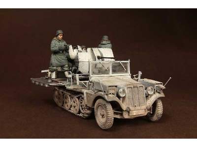 Crew For Sd.Kfz.10/4 Fur 2cm Flak 30 (For Dragon 6676) - zdjęcie 16