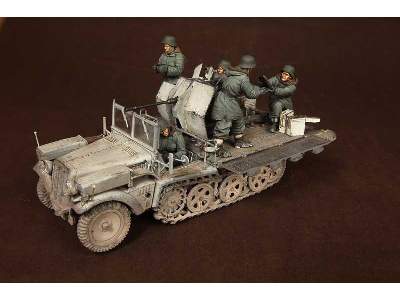 Crew For Sd.Kfz.10/4 Fur 2cm Flak 30 (For Dragon 6676) - zdjęcie 20