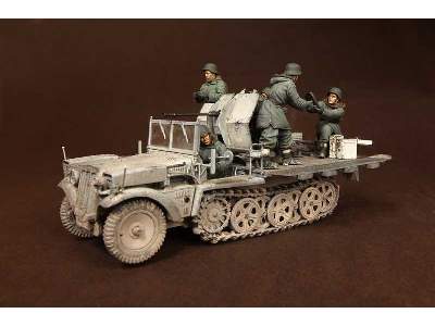 Crew For Sd.Kfz.10/4 Fur 2cm Flak 30 (For Dragon 6676) - zdjęcie 21