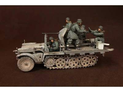 Crew For Sd.Kfz.10/4 Fur 2cm Flak 30 (For Dragon 6676) - zdjęcie 22