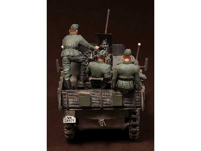 Crew For Sd.Kfz.10/4 Fur 2cm Flak 30 (For Dragon 6739) 6 Figures - zdjęcie 5