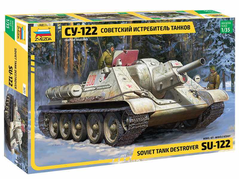 SU-122 radziecki niszczyciel czołgów - zdjęcie 1 SU-122 radziecki niszczyciel czołgów - zdjęcie 1