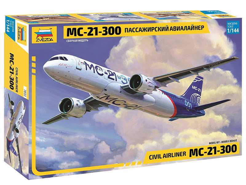 Irkut MC-21-300 - samolot pasażerski - zdjęcie 1 Irkut MC-21-300 - samolot pasażerski - zdjęcie 1