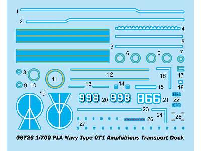 Pla Navy Type 071 Amphibious Transport Dock - zdjęcie 3