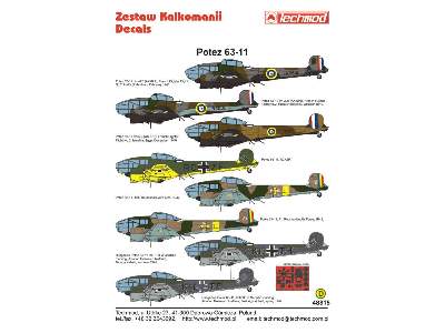 Kalkomania - Potez 63-11 - zdjęcie 2