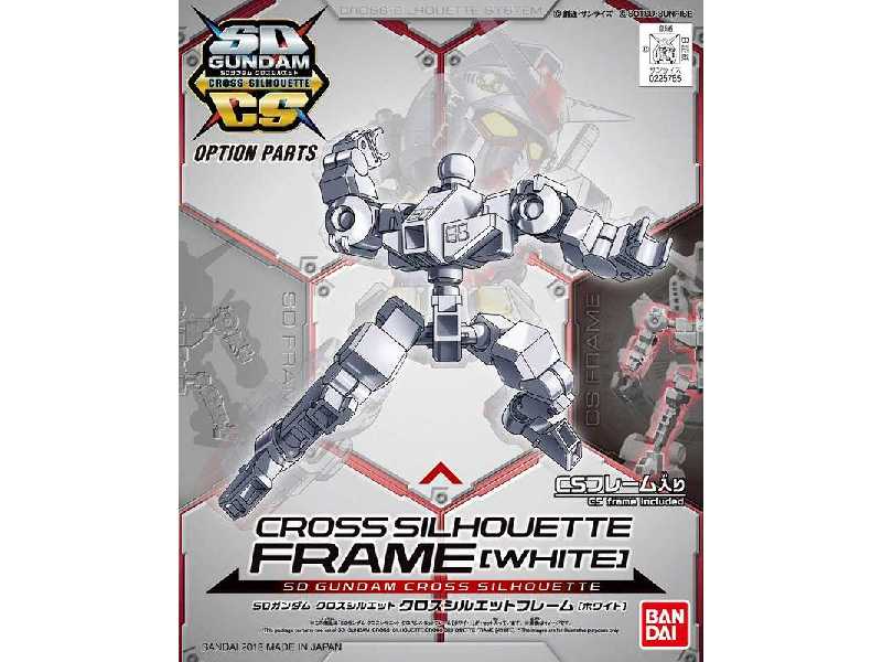 Gundam Cross Silhouette Frame [white] (Gundam 81352) - zdjęcie 1