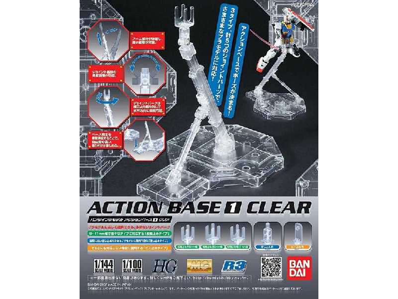 Action Base 1 Clear (Gundam 57417) - zdjęcie 1