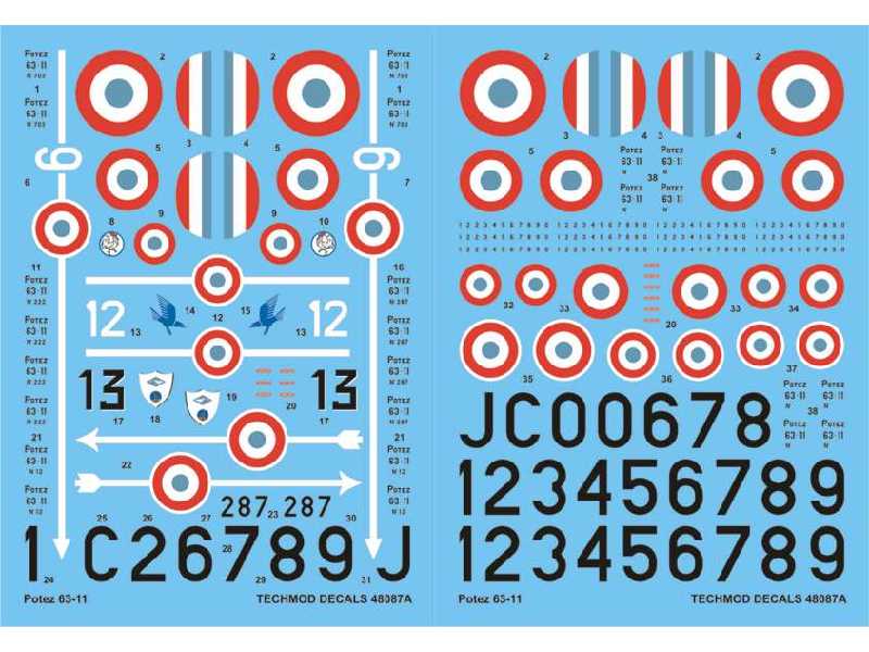 Kalkomania - Potez 63-11 - zdjęcie 1