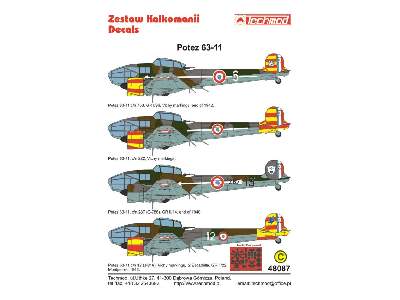 Kalkomania - Potez 63-11 - zdjęcie 2