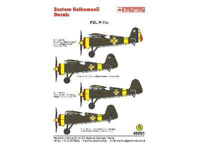 Kalkomania - PZL P.11c - zdjęcie 2