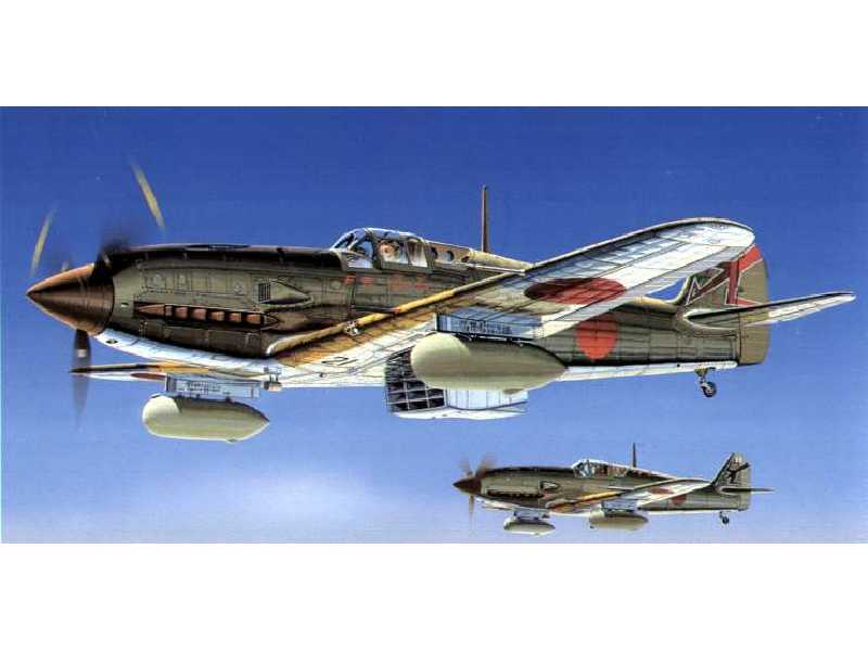 Japoński myśliwiec Type 3 Kawasaki Ki-61-I HEI Tony - zdjęcie 1 Japoński myśliwiec Type 3 Kawasaki Ki-61-I HEI Tony - zdjęcie 1