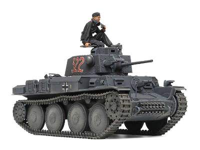 Panzerkampfwagen 38(t) Ausf.E/F niemiecki lekki czołg - zdjęcie 1