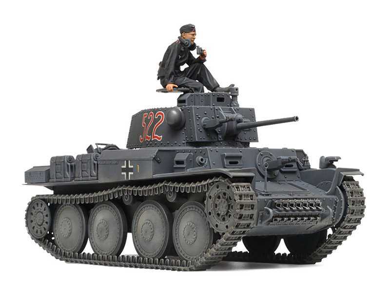 Panzerkampfwagen 38(t) Ausf.E/F niemiecki lekki czołg - zdjęcie 1