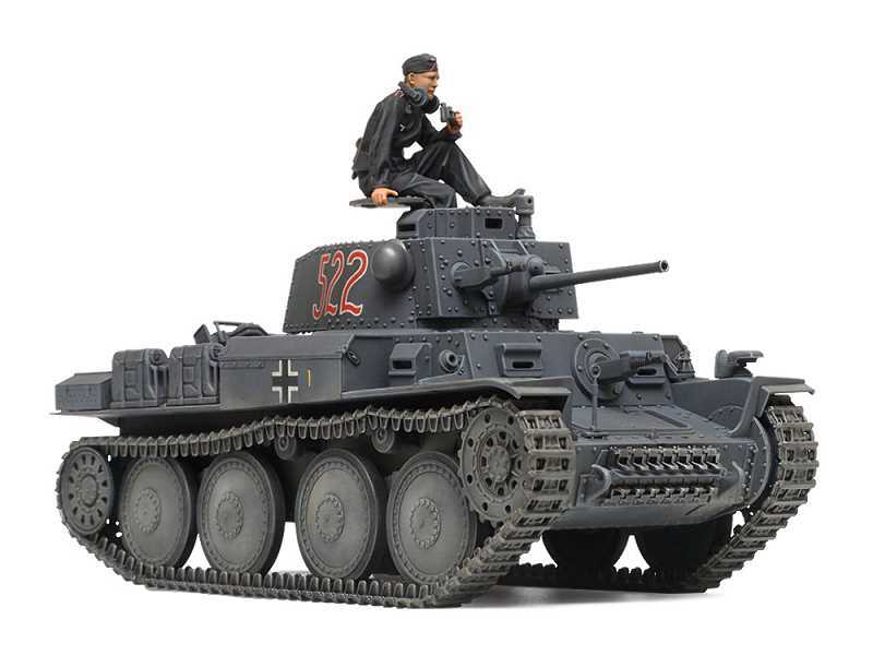 Panzerkampfwagen 38(t) Ausf.E/F niemiecki lekki czołg - zdjęcie 1 Panzerkampfwagen 38(t) Ausf.E/F niemiecki lekki czołg - zdjęcie 1