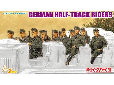 Figurki German Half-Track Riders - zdjęcie 1