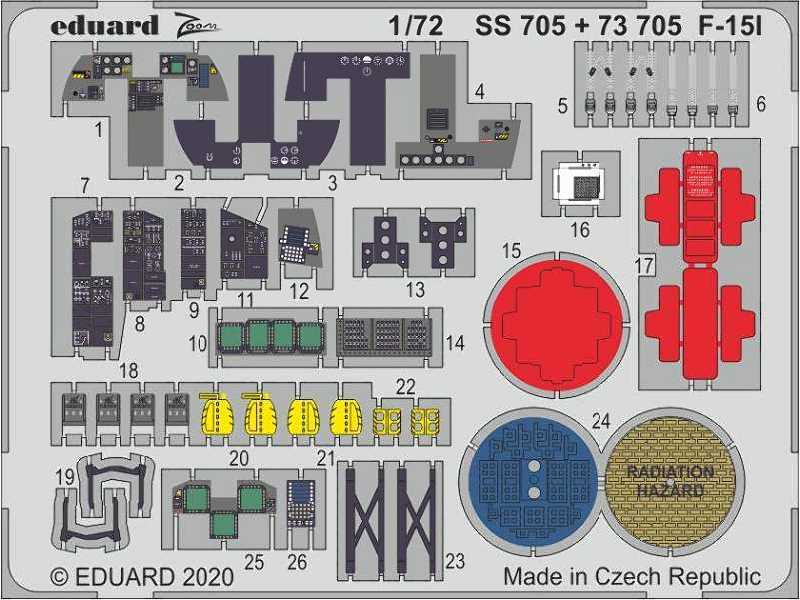 F-15I 1/72 - Great Wall Hobby - zdjęcie 1