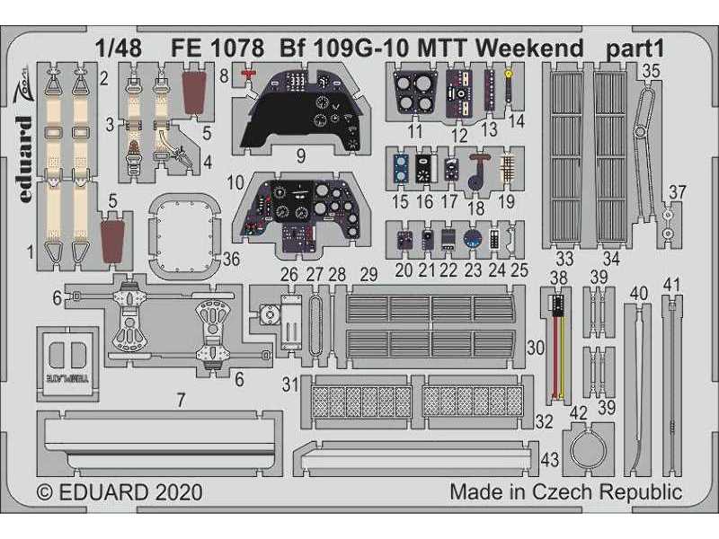 Bf 109G-10 MTT Weekend 1/48 - zdjęcie 1