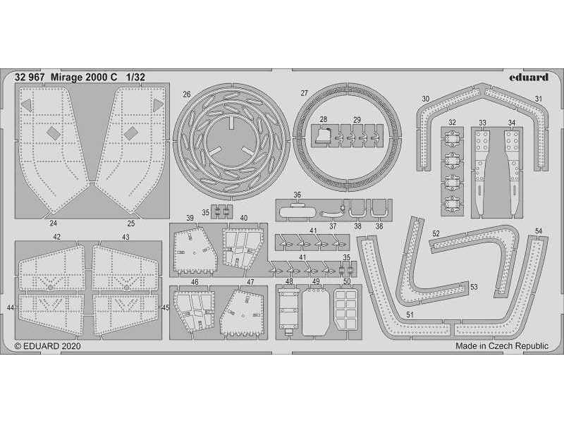 Mirage 2000 C 1/32 - zdjęcie 1 Mirage 2000 C 1/32 - zdjęcie 1