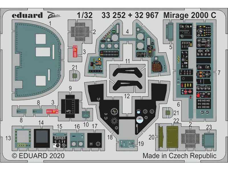 Mirage 2000 C 1/32 - zdjęcie 1