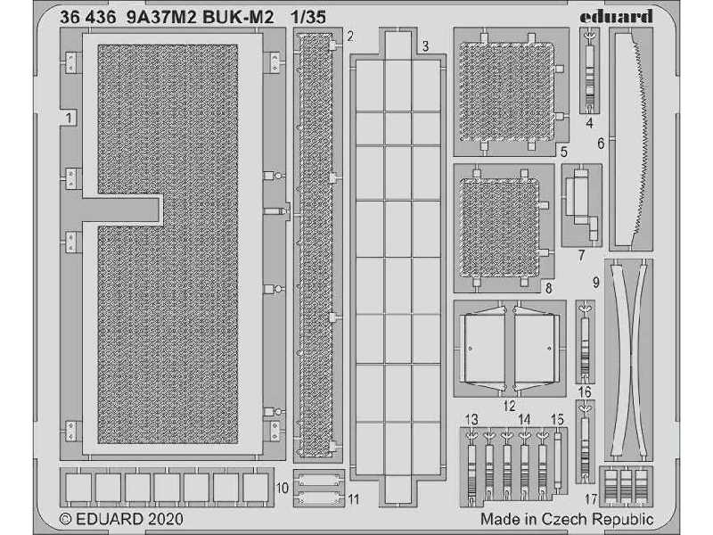 9A37M2 BUK-M2 1/35 - Panda Models - zdjęcie 1