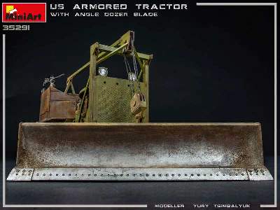Amerykański ciągnik opancerzony z lemieszem kątowym - zdjęcie 47