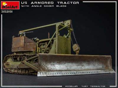 Amerykański ciągnik opancerzony z lemieszem kątowym - zdjęcie 54