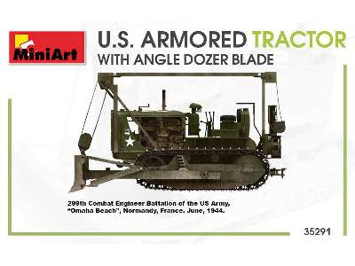 Amerykański ciągnik opancerzony z lemieszem kątowym - zdjęcie 62