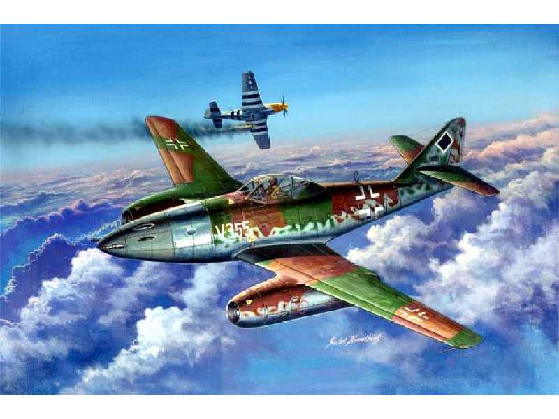 Myśliwiec Messerschmitt Me 262 A-1a/U5 - zdjęcie 1 Myśliwiec Messerschmitt Me 262 A-1a/U5 - zdjęcie 1