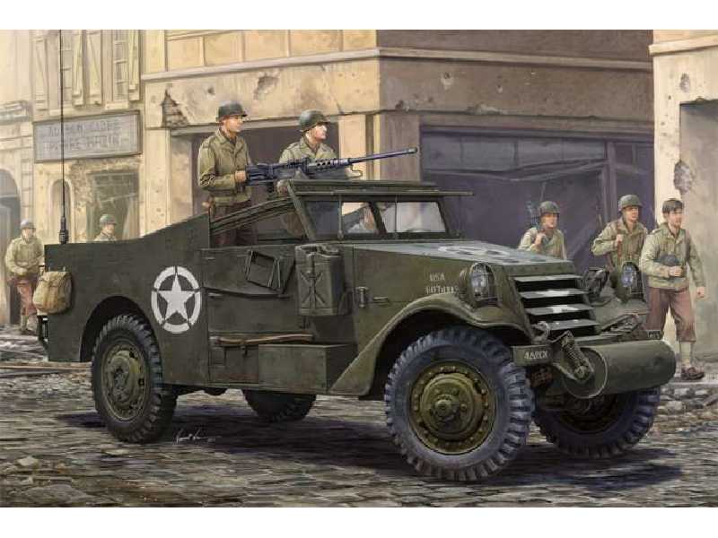 Transporter opancerzony M3A1 White Scout Car - późny - zdjęcie 1