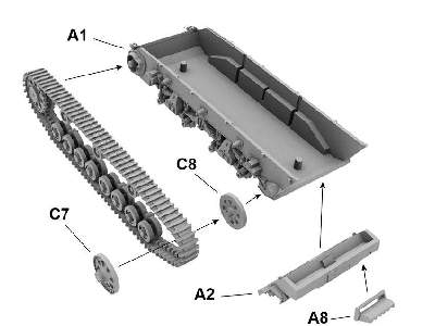 Niemiecki czołg dowodzenia Pz.Bfwg. III Ausf. D1 - zdjęcie 4