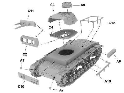 Niemiecki czołg dowodzenia Pz.Bfwg. III Ausf. D1 - zdjęcie 5
