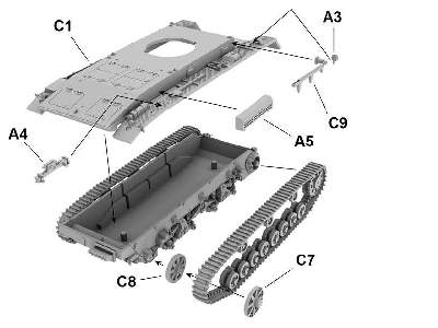 Niemiecki czołg dowodzenia Pz.Bfwg. III Ausf. D1 - zdjęcie 6