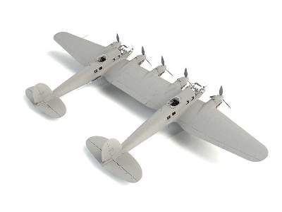 He 111Z-1 Zwilling - niemiecki holownik szybowcowy II W.Ś. - zdjęcie 3