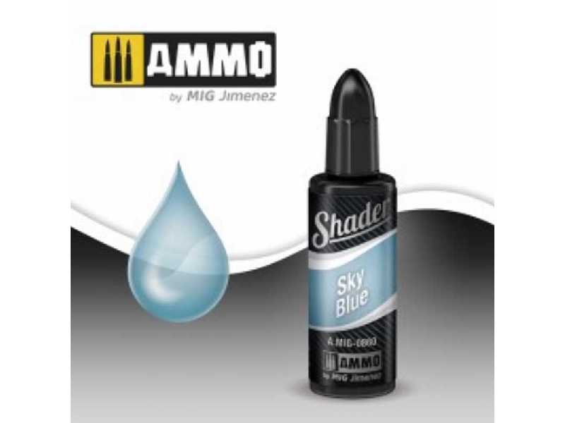 A.Mig 0860 Sky Blue Shader - zdjęcie 1 A.Mig 0860 Sky Blue Shader - zdjęcie 1