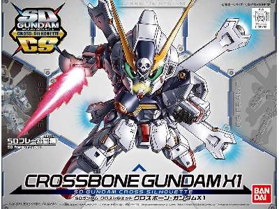 Gundam Cross Silhouette Crossbone Gundam X1 (Gundam 81350) - zdjęcie 1