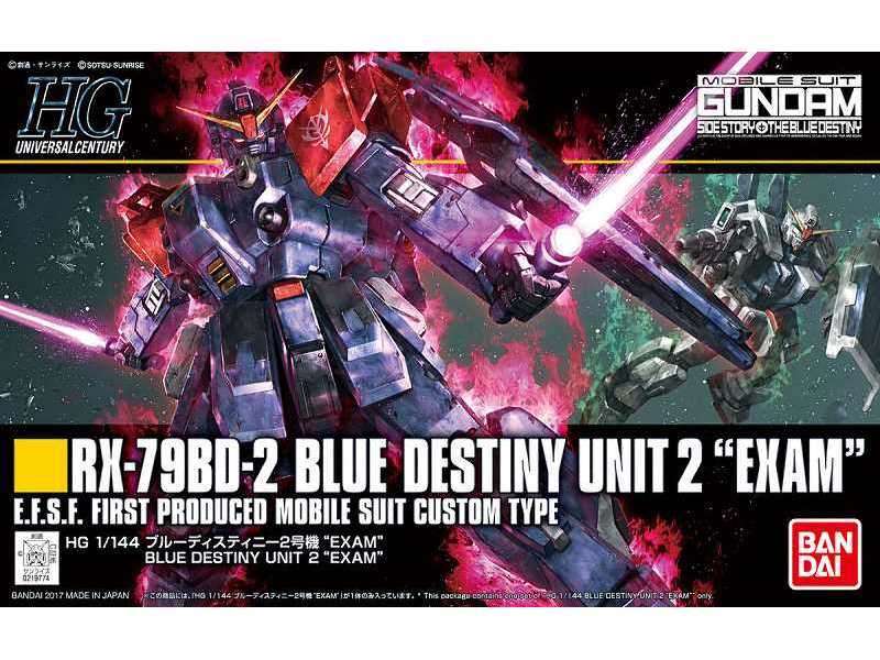 Blue Destiny Unit 2 Exam (Gundam 80142) - zdjęcie 1