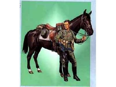 Figurka GERMAN WEHRMACHT CAVALRY - zdjęcie 1