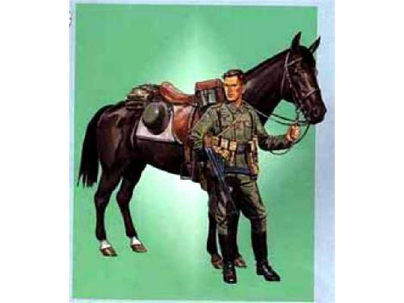 Figurka GERMAN WEHRMACHT CAVALRY - zdjęcie 1