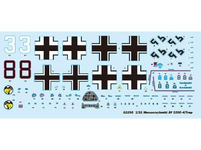 Myśliwiec Messerschmitt Bf 109E-4/Trop - zdjęcie 2