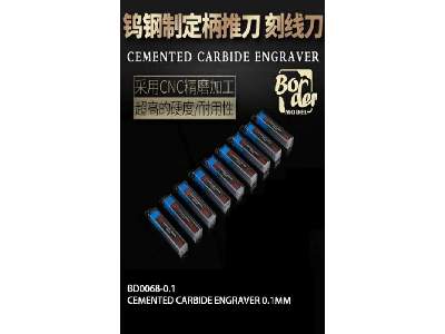 Cemented Carbide Line Engraver 0.1mm - zdjęcie 1