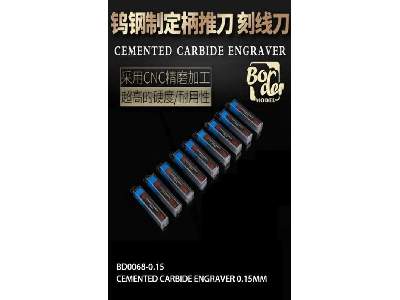 Cemented Carbide Line Engraver 0.15mm - zdjęcie 1