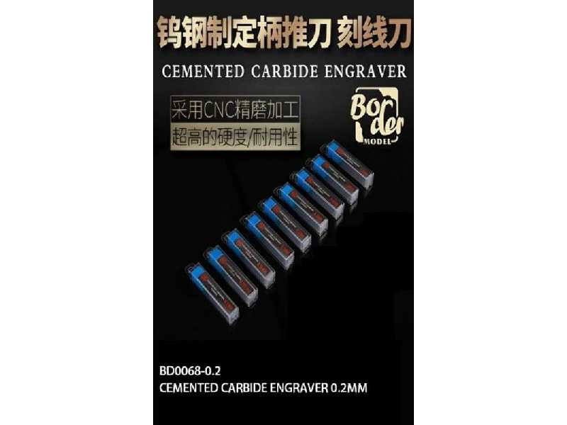 Cemented Carbide Line Engraver 0.2mm - zdjęcie 1 Cemented Carbide Line Engraver 0.2mm - zdjęcie 1