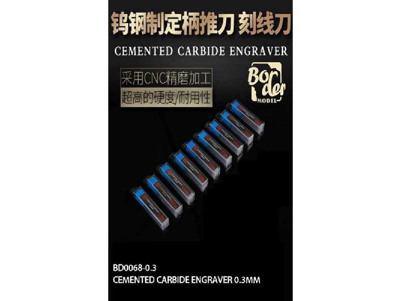 Cemented Carbide Line Engraver 0.3mm - zdjęcie 1