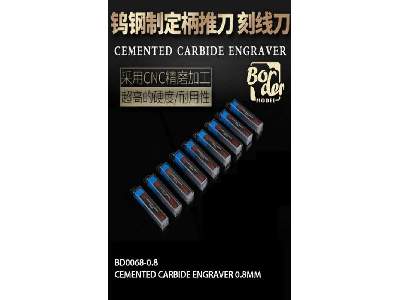 Cemented Carbide Line Engraver 0.8mm - zdjęcie 1